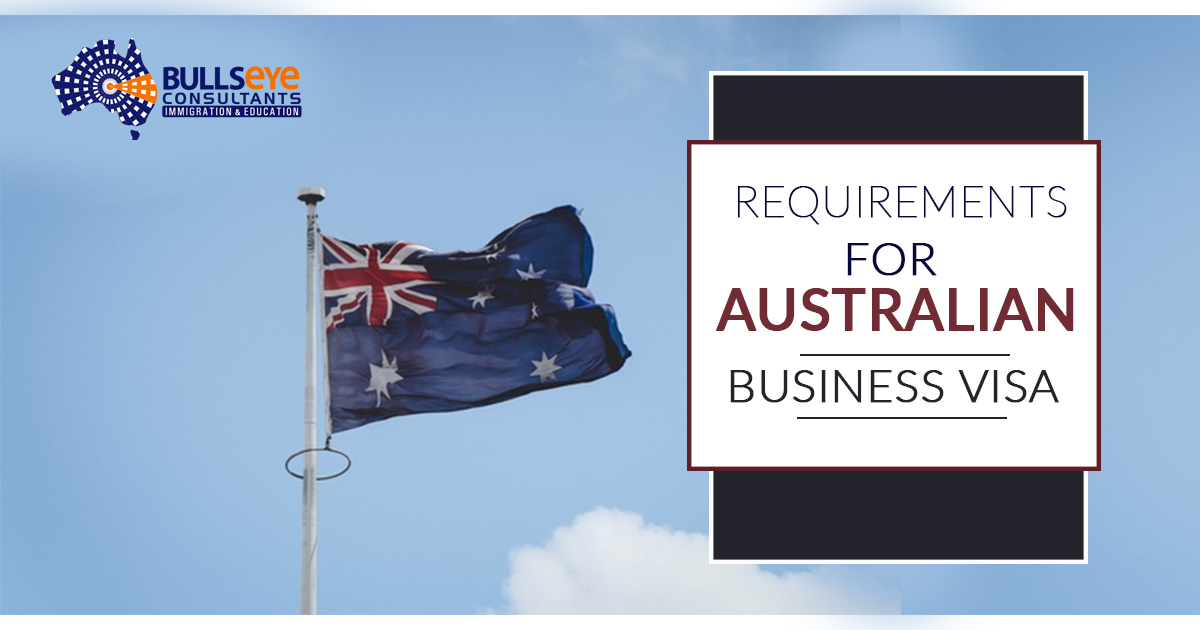 Requirements for australian business visa