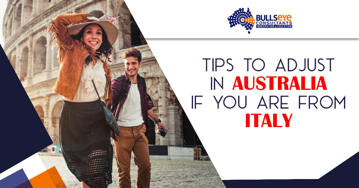 Tips to adjust in australia if you are from italy