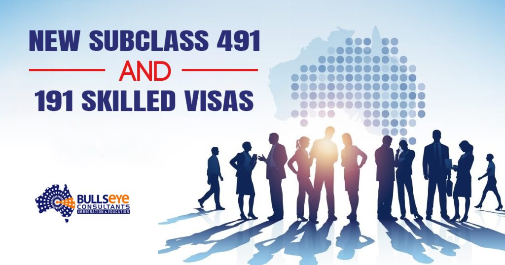 New subclass 491 and 191 Skilled Visas