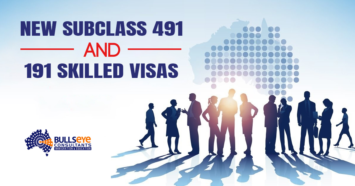 New subclass 491 and 191 Skilled Visas