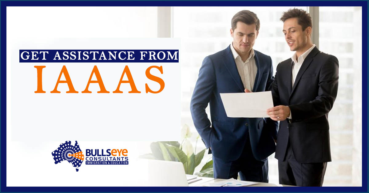 Get assistance from IAAAS