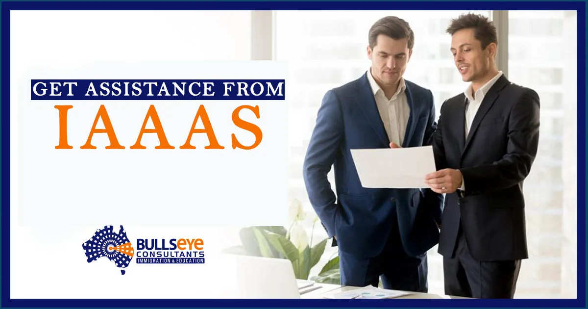 Get assistance from IAAAS