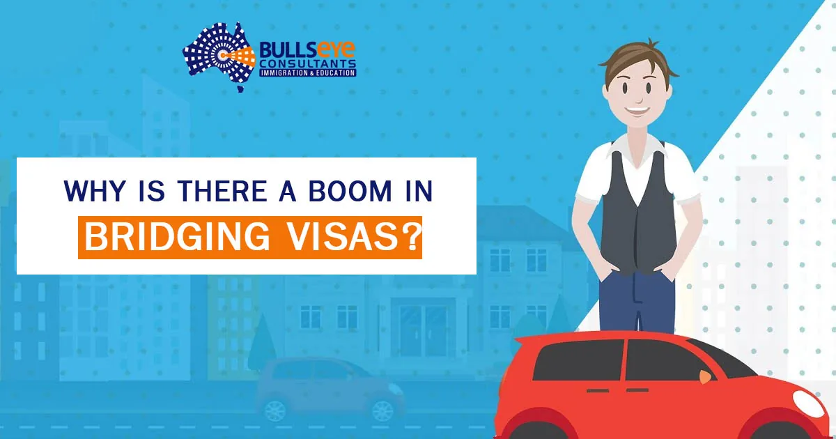Why is there a boom in bridging visas?